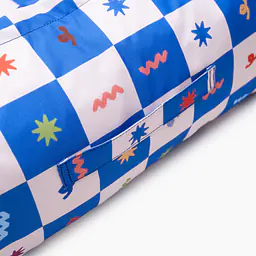 Ortopedic sofa for dogs or cats - pattern: Cho na kwadrat, Size: M