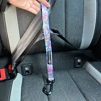  Loop attached to the car belt "Under my ombrella" green - Master