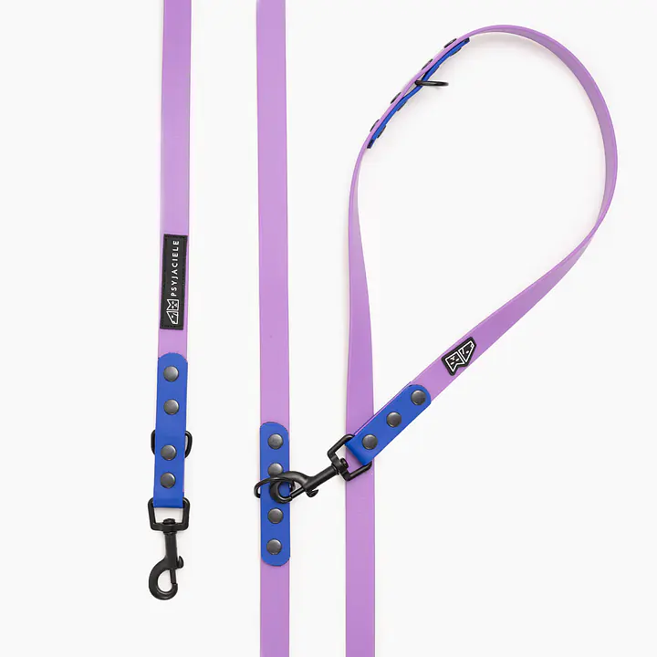 "Lilac with Indigo" Biothane® leash - Master