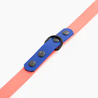 "Coral with Indigo" Biothane® leash - Master