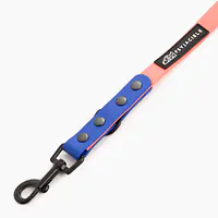 "Coral with Indigo" Biothane® leash - Master