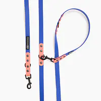 "Indigo with Coral" Biothane® leash - Master