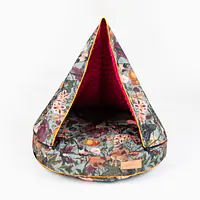 Round cushion with hood "Catollage" - Master