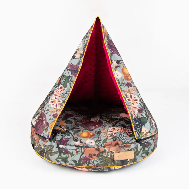 Round cushion with hood "Catollage" - Master