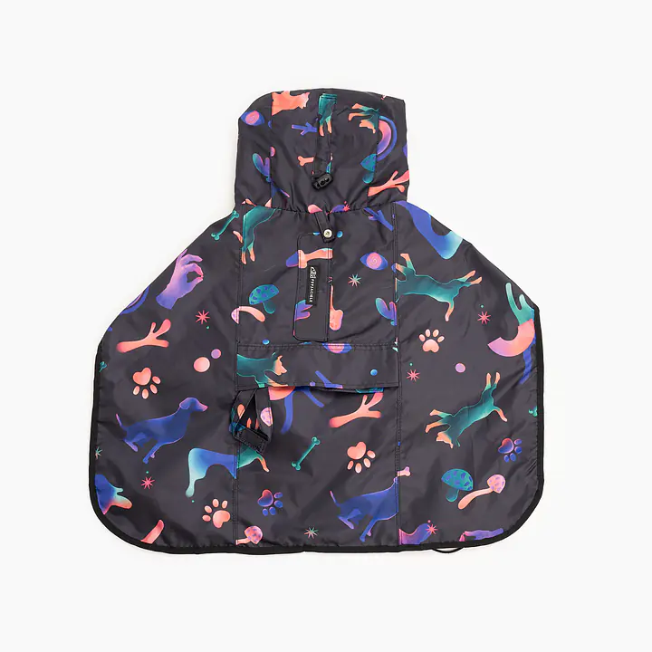 Raincoat for dog "Psychodelic" - Master