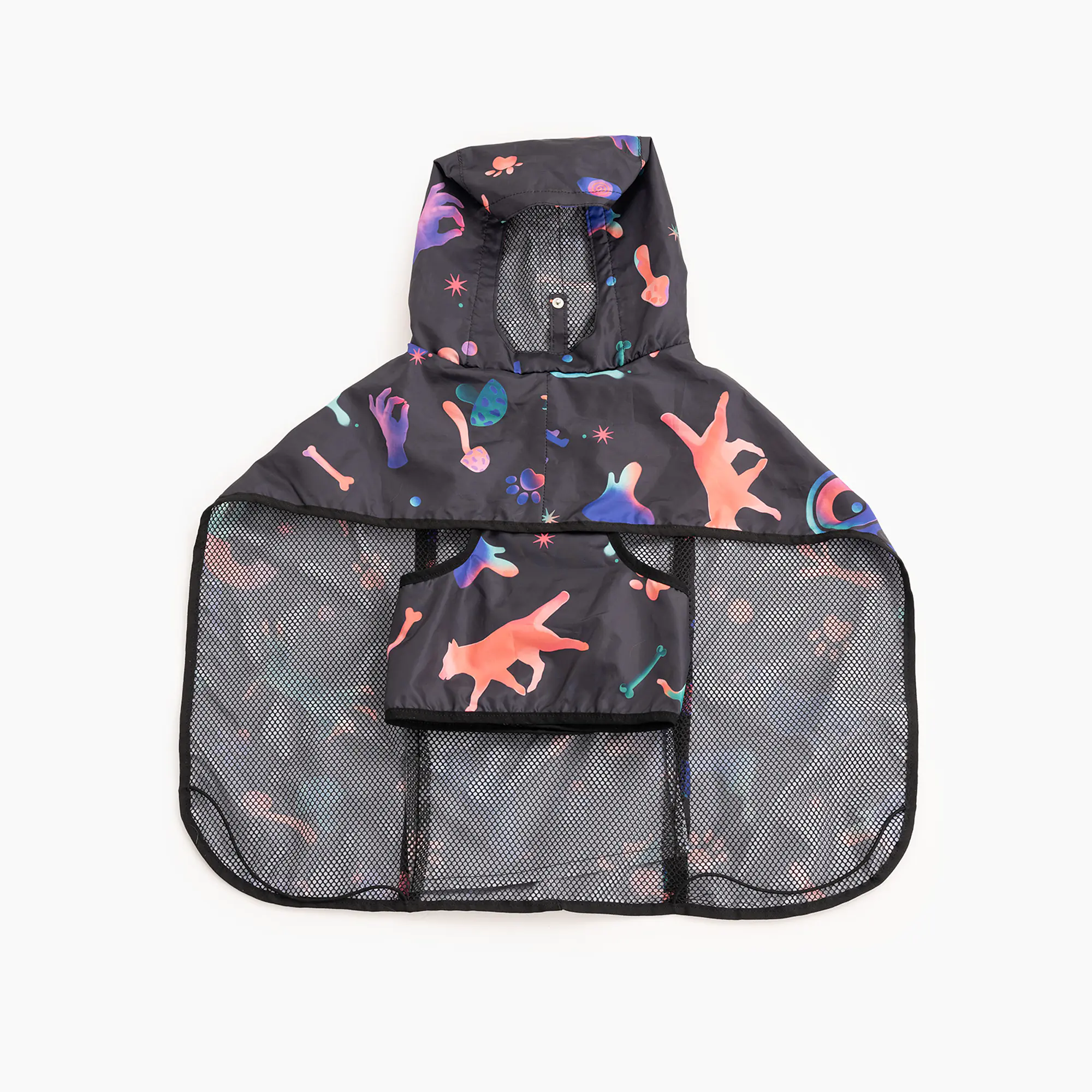 Raincoat for dog "Psychodelic" - Master