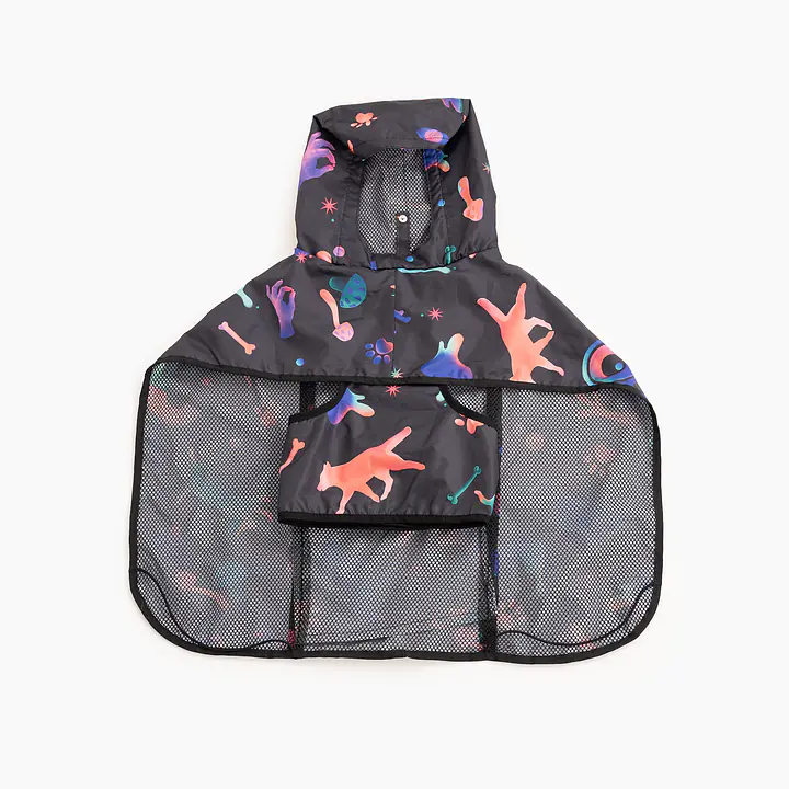 Raincoat for dog "Psychodelic" - Master