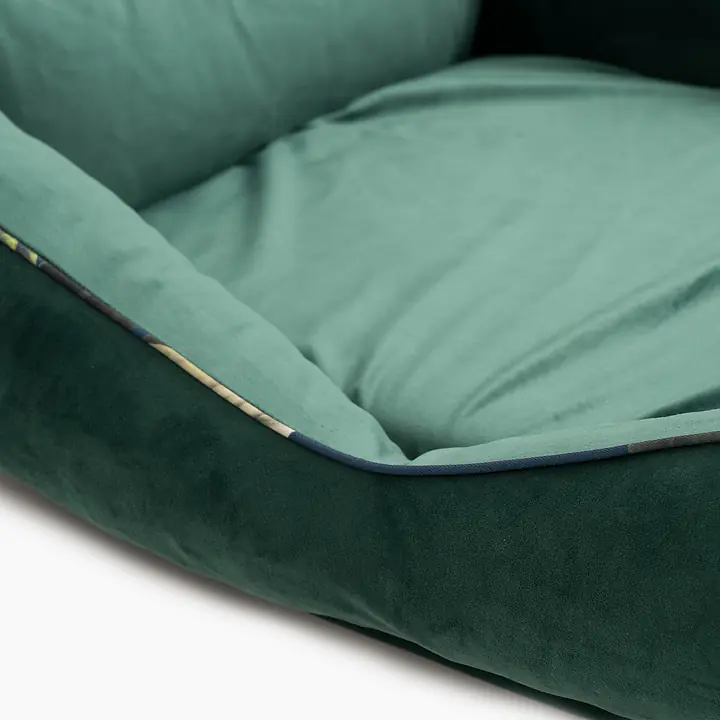 Orthopedic velvet couch "Dogollage'' - Master