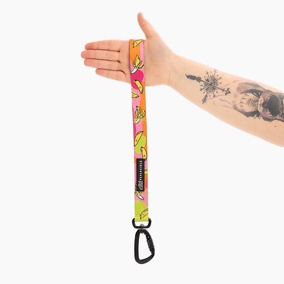 Loop attached to the car belt "We went bananas"