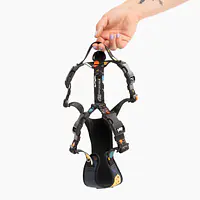 Stay-on pressure-free harness "I need space" - Master