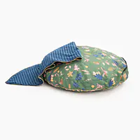 Legowisko okrągła poducha z kapturem dla psa lub kota "Oh my Gad" - Master