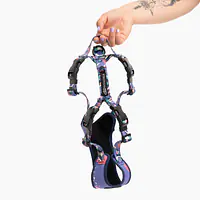 Stay-on pressure-free harness "Downward dog" - Master