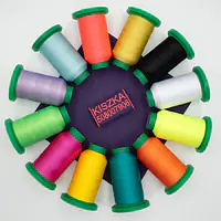 Embroidered ID tag for dog "Purple" - Master