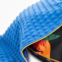 Legowisko okrągła poducha z kapturem dla psa lub kota "Eye of the tiger" - Master