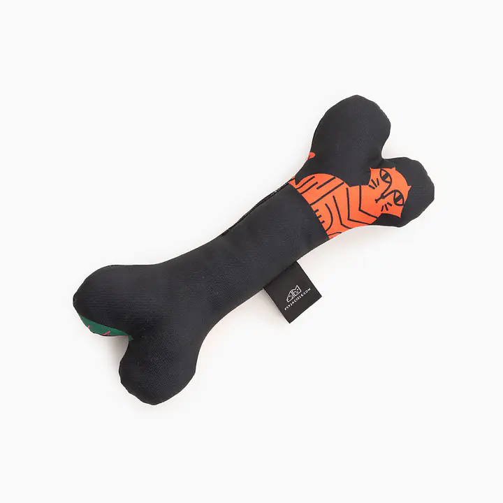 Zestaw muszka M + zabawka kość - Master