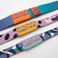 Cicha adresówka dla psa lub kota "Turquoise" - Master