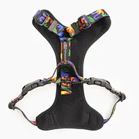 Szelki bezuciskowe dla psa lub kota "Eye of the tiger" - Master