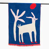 Zestaw koc + świeca Psie Łapki - Master