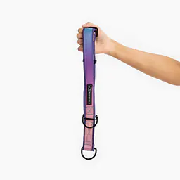 Obroża półzaciskowa SUPER SOFT "Under my ombrella" TURKUS - Master