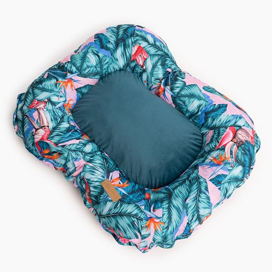 Pontonbett "Wilkomen im Paradies"