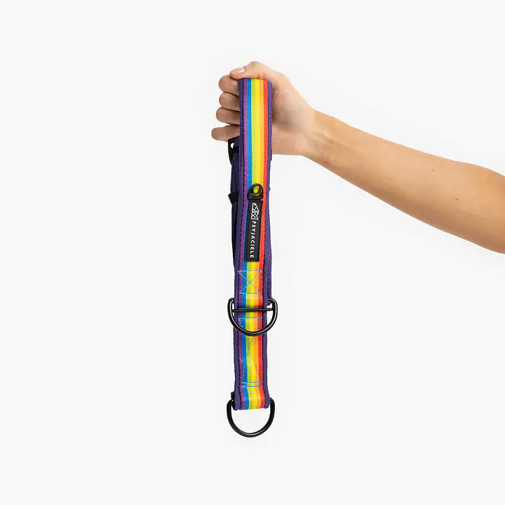 Half-clamp SUPER SOFT collar "Love, Equality, Teethers" - Master