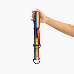 Obroża półzaciskowa SUPER SOFT "Miłość, równość i gryzaki" - Master