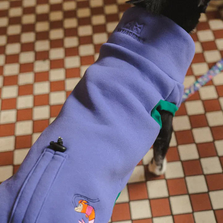 Haftowana bluza dla psa "Purple"   - Master