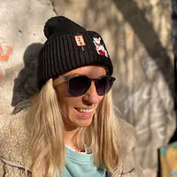 Czapka z haftem "Black" - Master