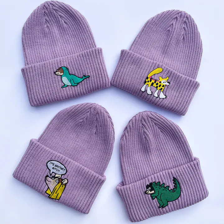 Czapka z haftem "Lilac" - Master