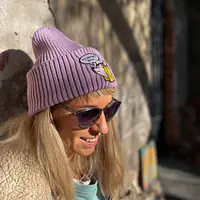 Czapka z haftem "Lilac" - Master