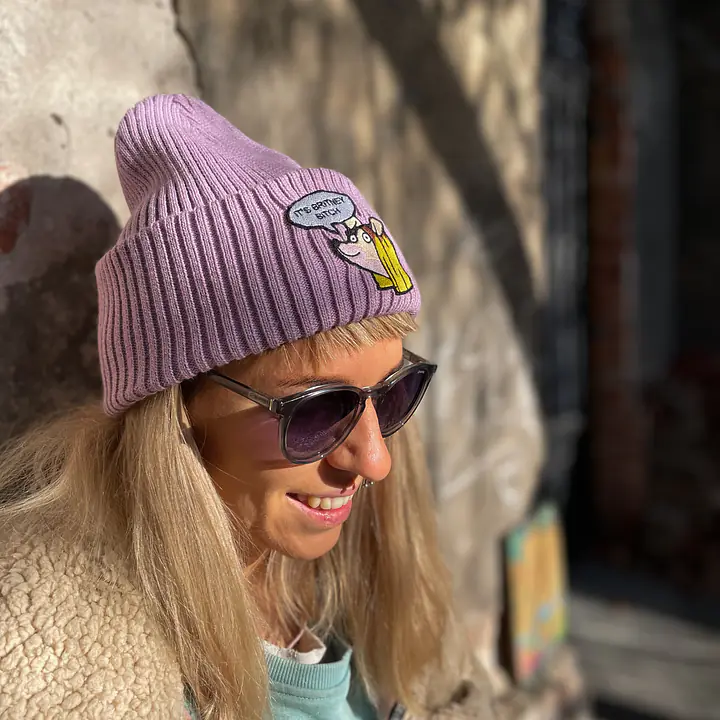 Czapka z haftem "Lilac" - Master