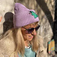 Czapka z haftem "Lilac" - Master