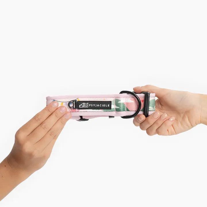 SUPER SOFT dog collar "No drama lama" - Master