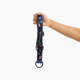 Obroża półzaciskowa SUPER SOFT "Psychodelia" - Master