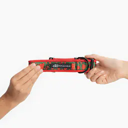 Obroża z klamrą SUPER SOFT "Większe niż poziomka na 9 liter" - Master