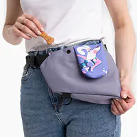 Training bag for snacks "Downward dog" - Master