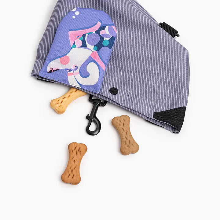 Training bag for snacks "Downward dog" - Master