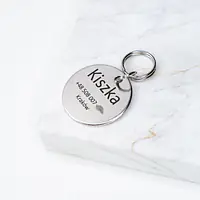 Steel ID tag circle - Master