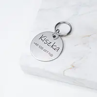 Steel ID tag circle - Master