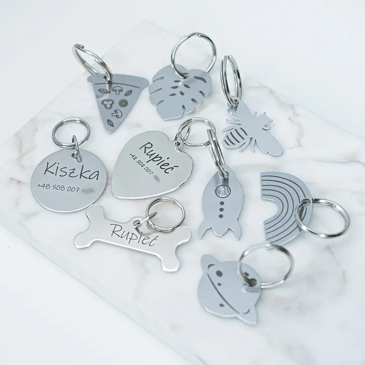 Steel ID tag circle - Master