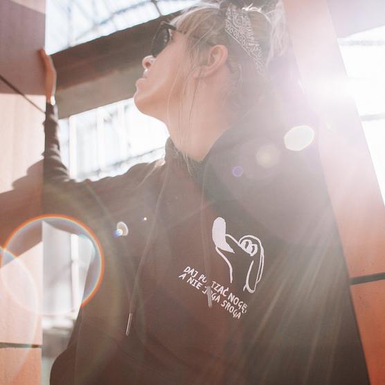 WYPRZEDAŻ Bluza "Joga sroga" short