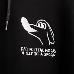 WYPRZEDAŻ Bluza "Joga sroga" short - Master