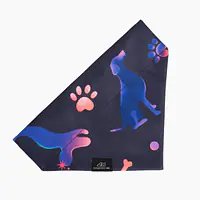 The bandana "Psychedelic" collar - Master