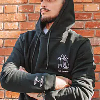 Hoodie "Coś pysznego" long - Master