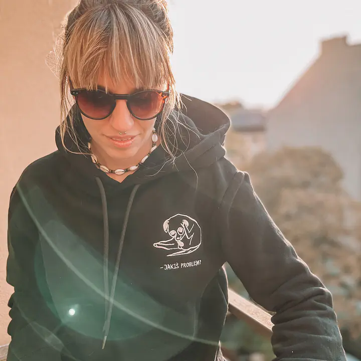 WYPRZEDAŻ Bluza "Jakiś problem?" short - Master