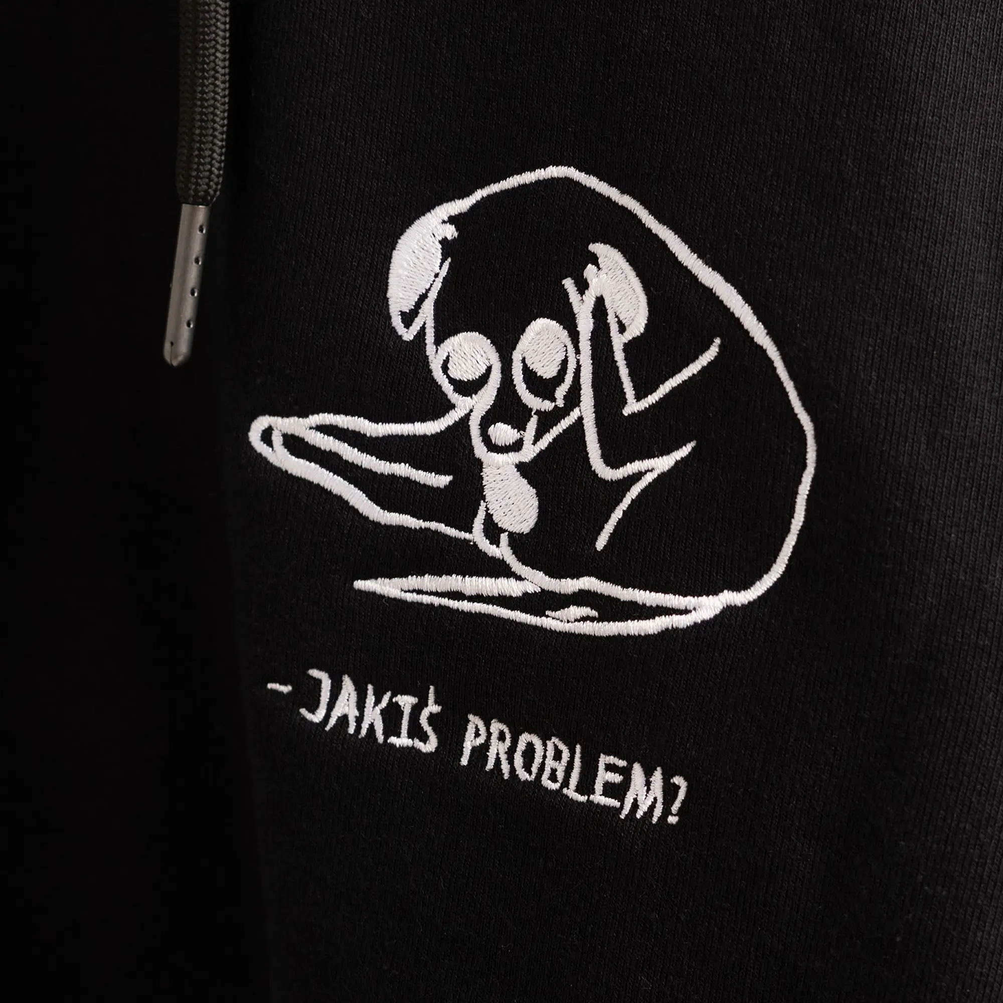 Hoodie "Jakiś problem" short - Master