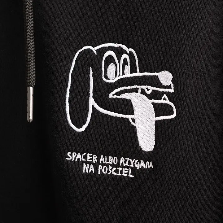 Bluza "Spacer albo rzygam" short - Master