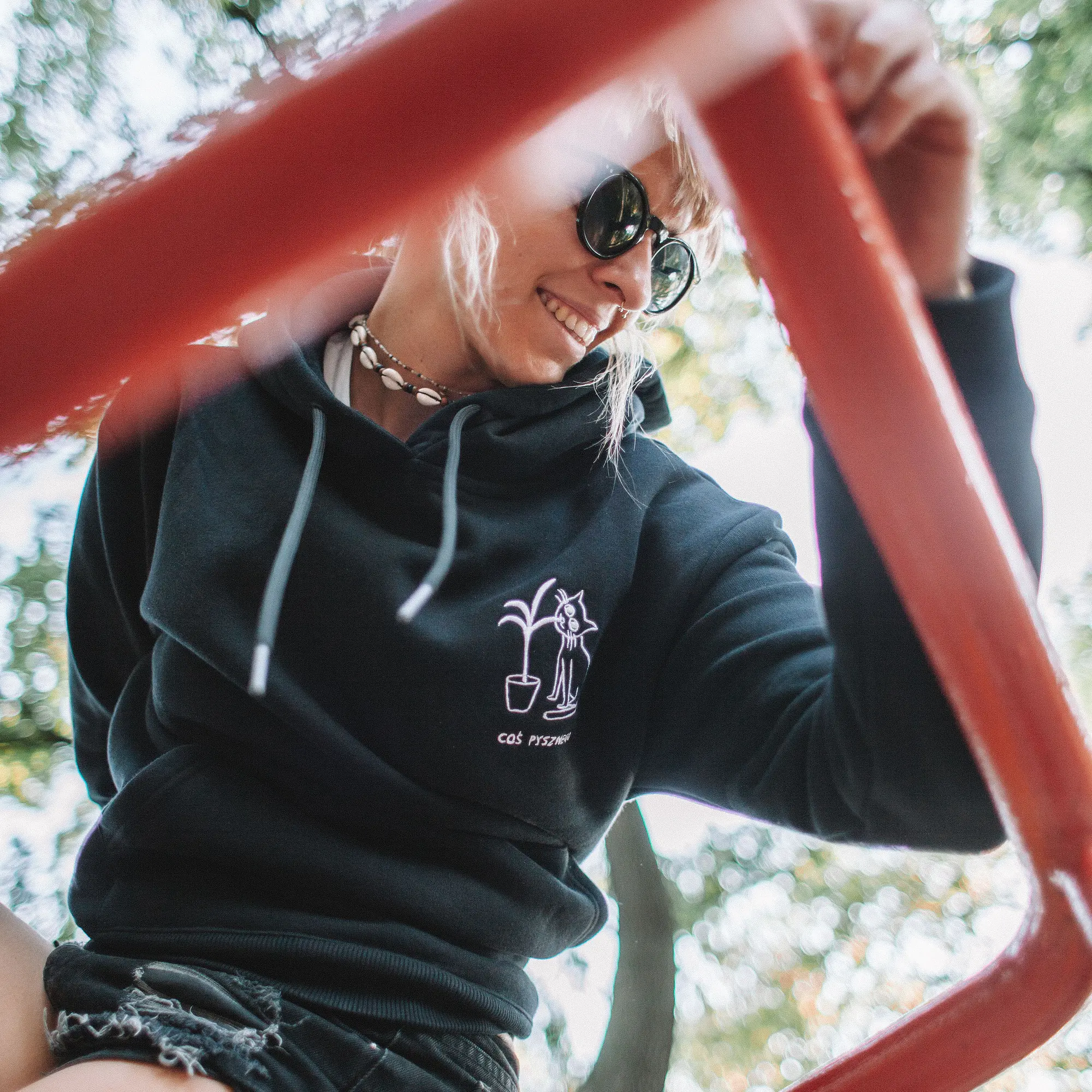 Hoodie "Coś pysznego"short - Master