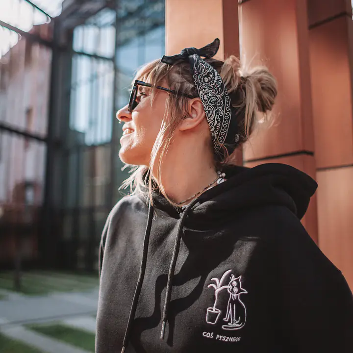 Hoodie "Coś pysznego"short - Master