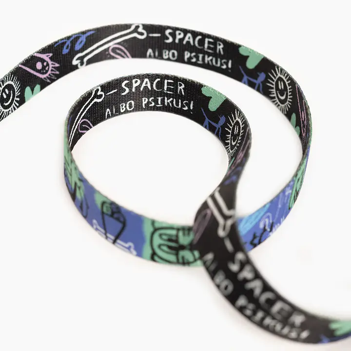 WYPRZEDAŻ Smycz przepinana dla psa lub kota "Spacer albo psikus" - Master